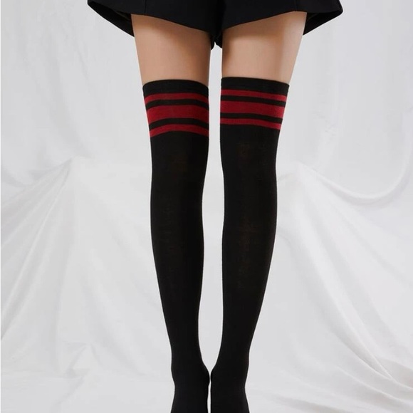 Over Kness Fancy Decorative Stockings - Picture 4 of 10